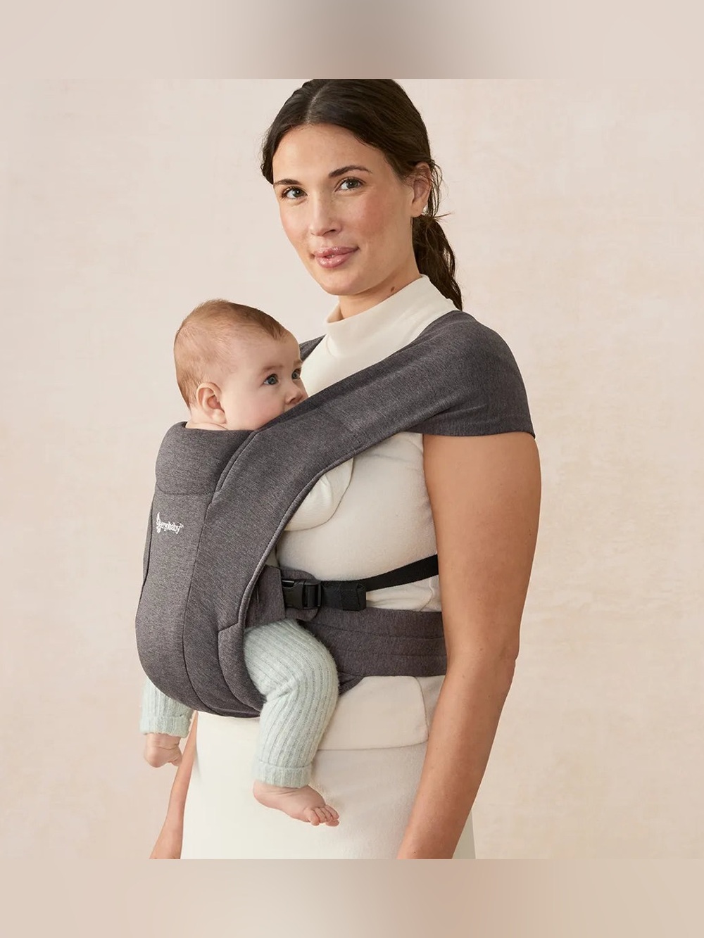 Ergobaby Embrace Newborn Carrier- Heather Gray